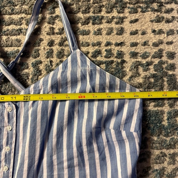 Striped Old Navy Ruffle Dress XL - Picture 10 of 15